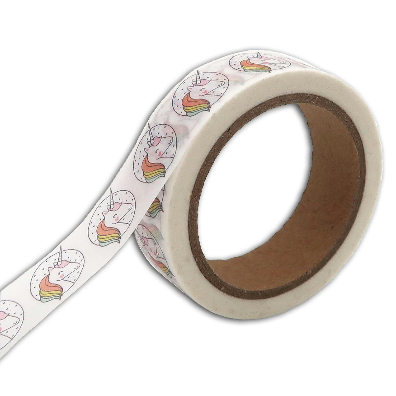 - Masking tape motif licorne
