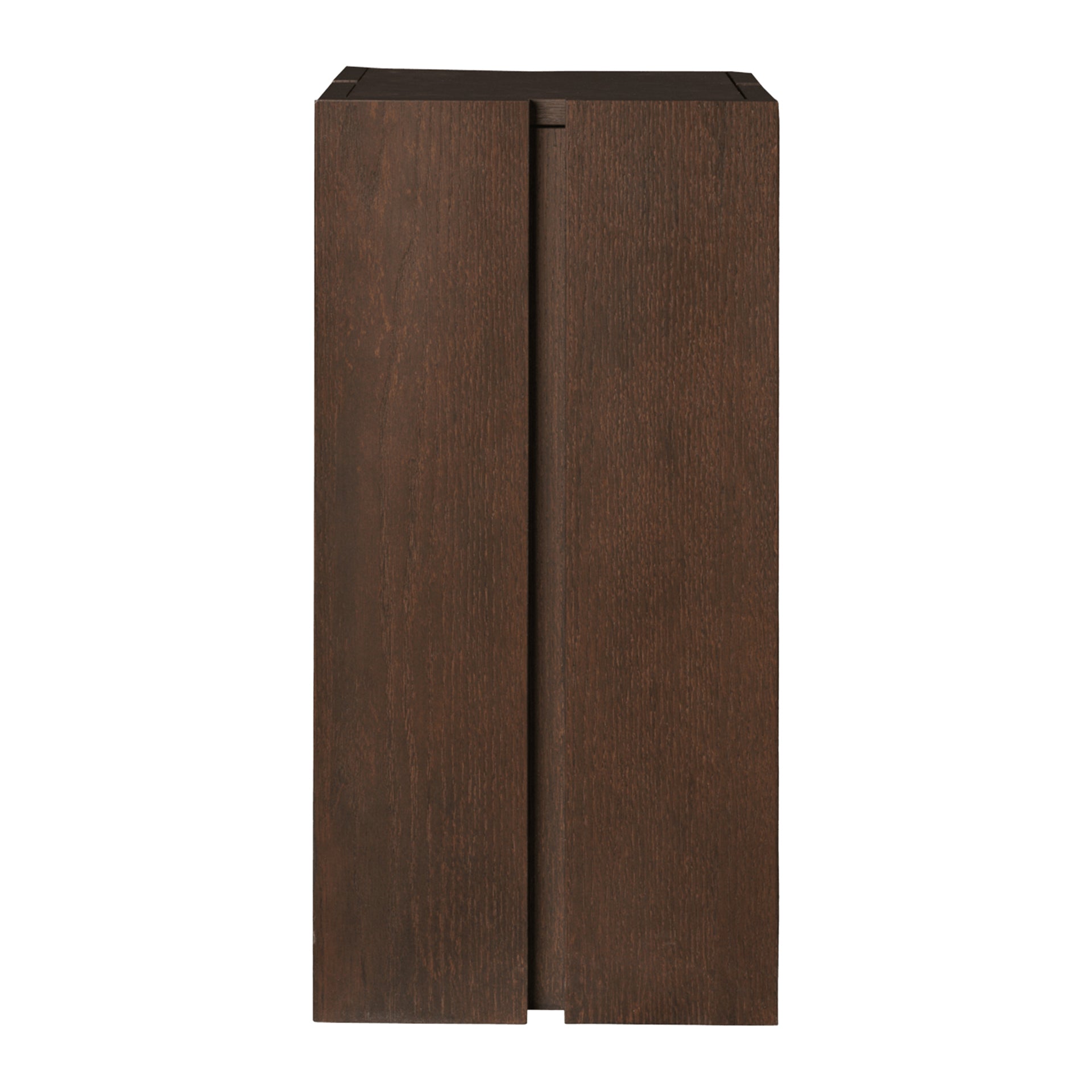 Ferm Living Parcel Pedestal Sokkel H 60 cm - Dark Stained