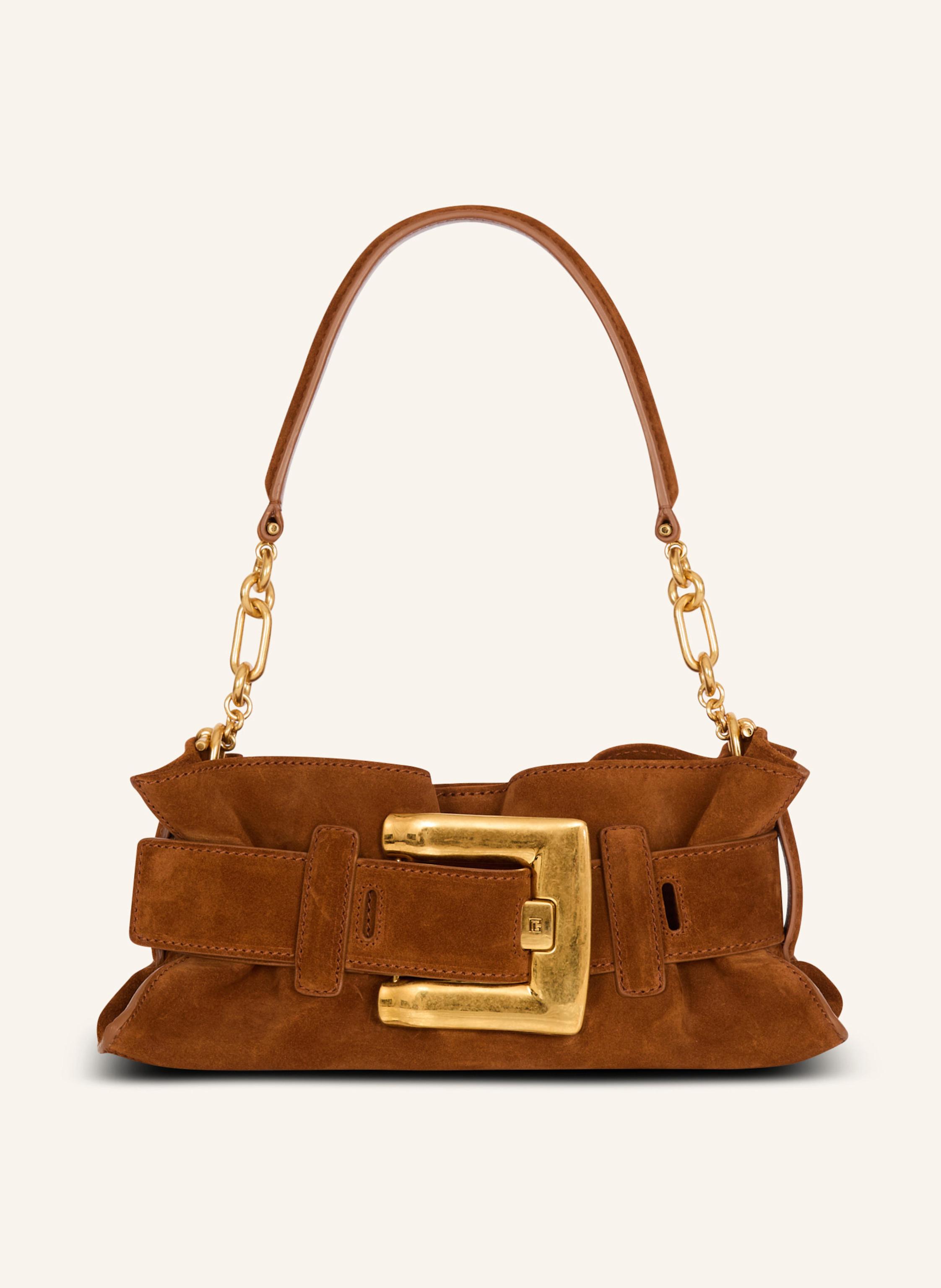 BALMAIN Mini-Tasche Anthem aus Wildleder