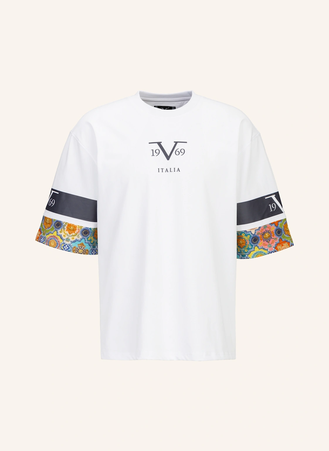 19V69 ITALIA Oversized T-Shirt TAMARO BAROQUE 2