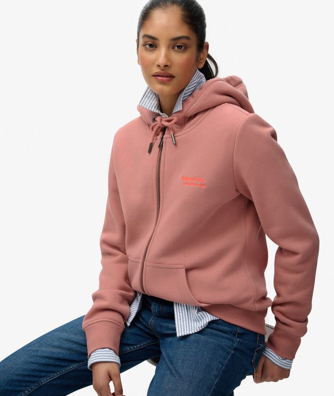 Athletic Essentials Logo Zip Hoodie