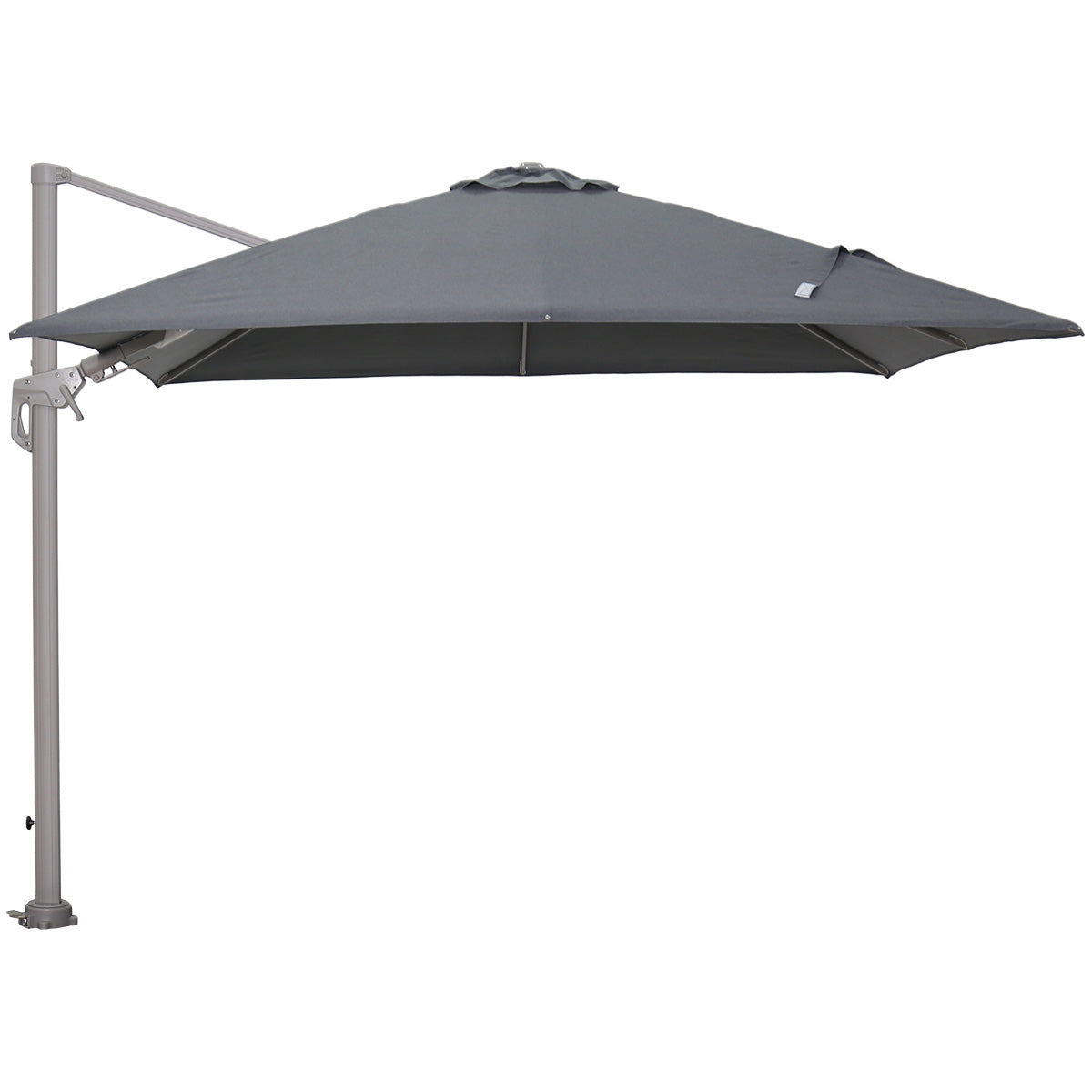 Garden Impressions zweefparasol Hawaii Deluxe antraciet doek – 300x300 cm
