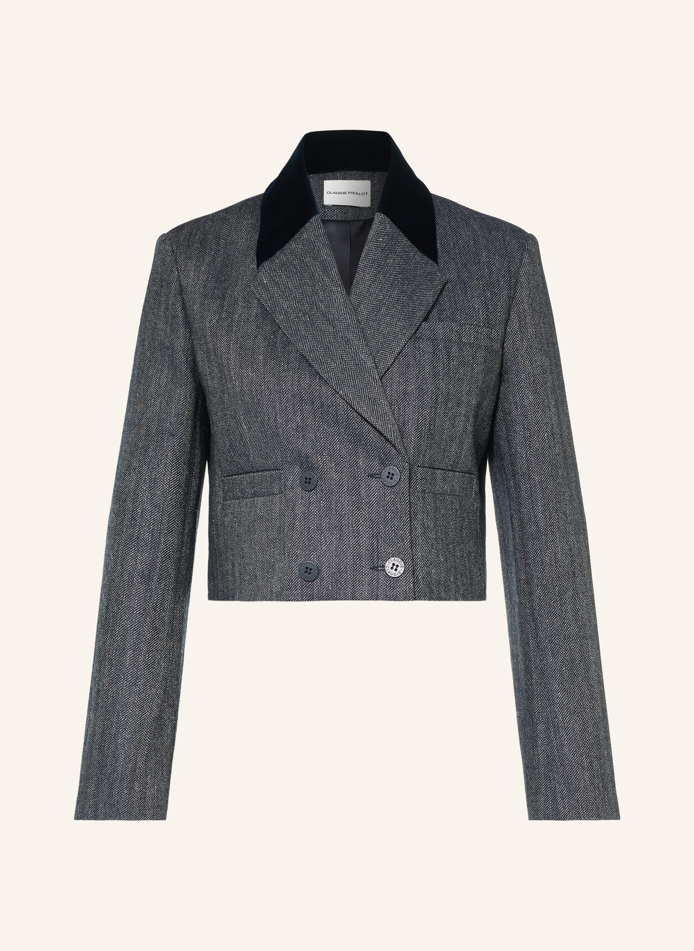 CLAUDIE PIERLOT Cropped-Blazer