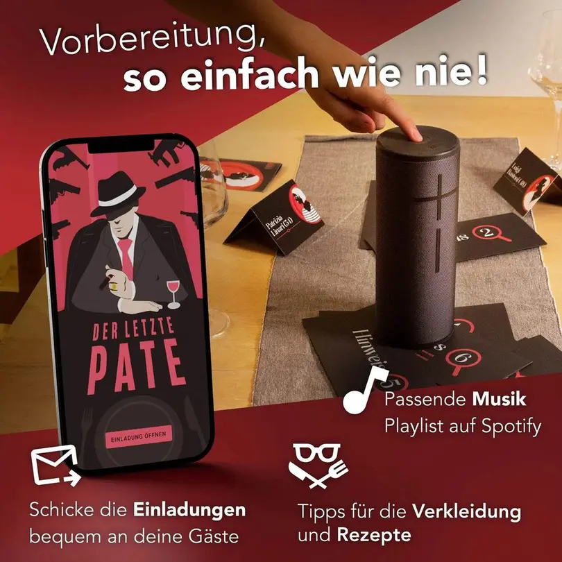 Party-Spiel Der letzte Pate