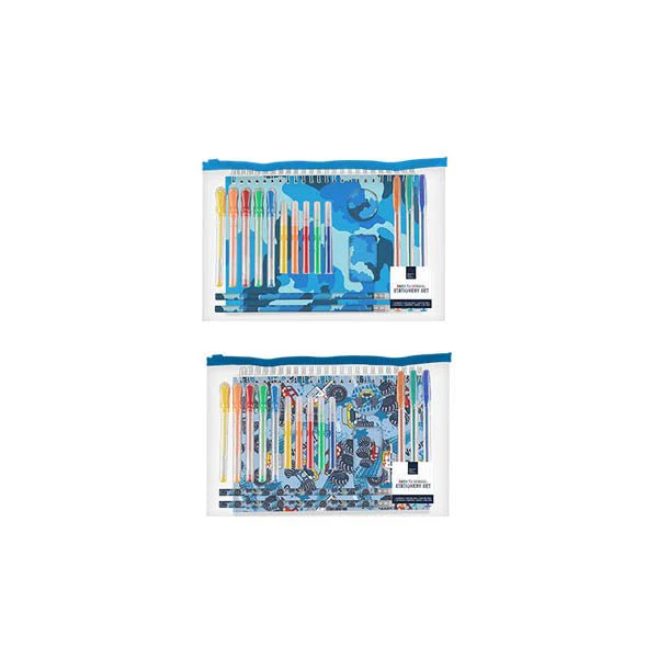 BOYS BACK TO SCHOOL STATIONERY SET 18 PacK