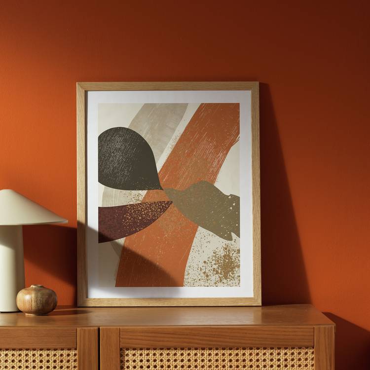 Habitat Ontario Oak Wooden Picture Frame - 40x50cm