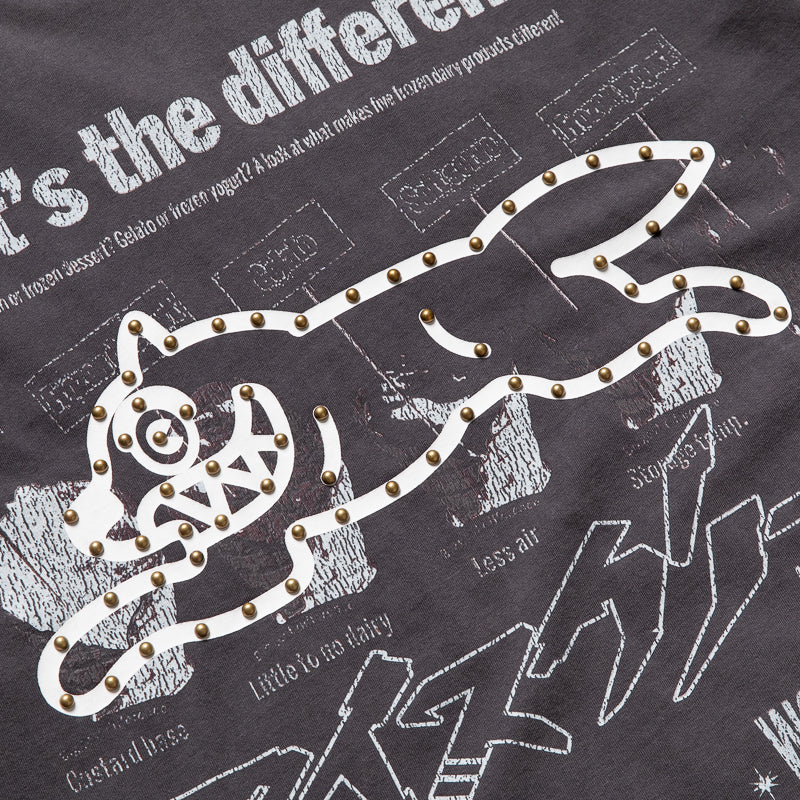 Ice Cream The Hill Knit Tee - Black