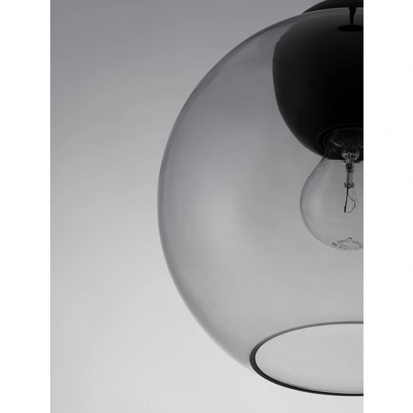Pendelleuchte »Midori «, LED, 1-flammig, schwarz/grau