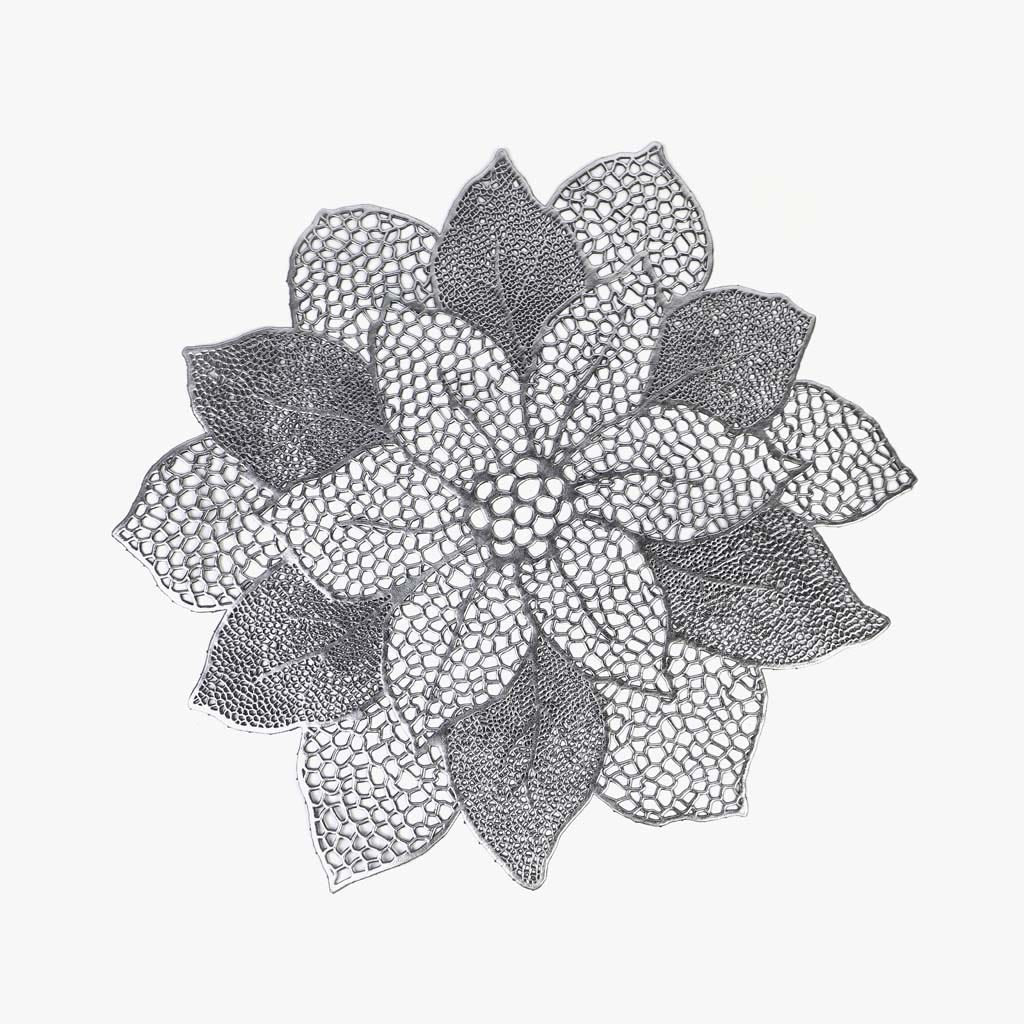 Individual Flor Prata D44 FESTIVE