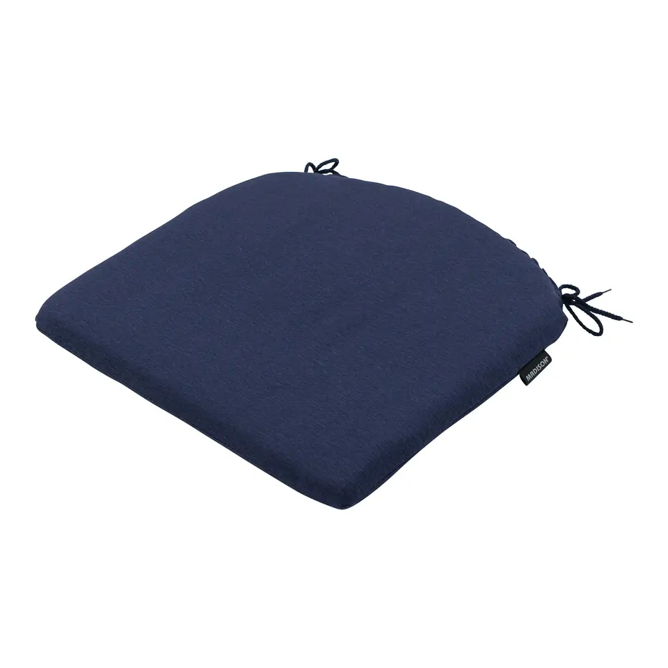 Madison - Zitkussen Panama indigo - Ca. 46x48 cm - Set van 4