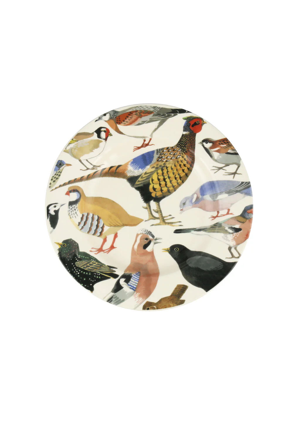 British Birds Medium Dinner Plate, 8.5 Inch
