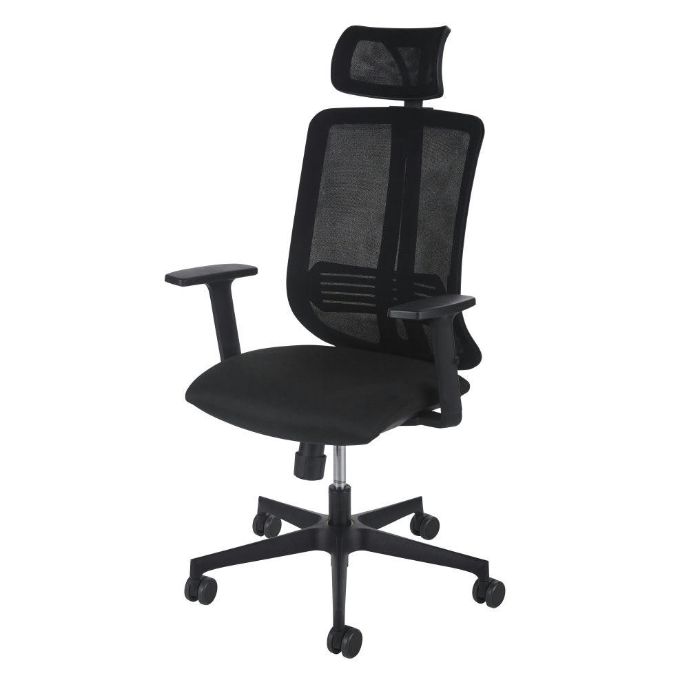 Tufo Business - Chaise de bureau professionnelle noire