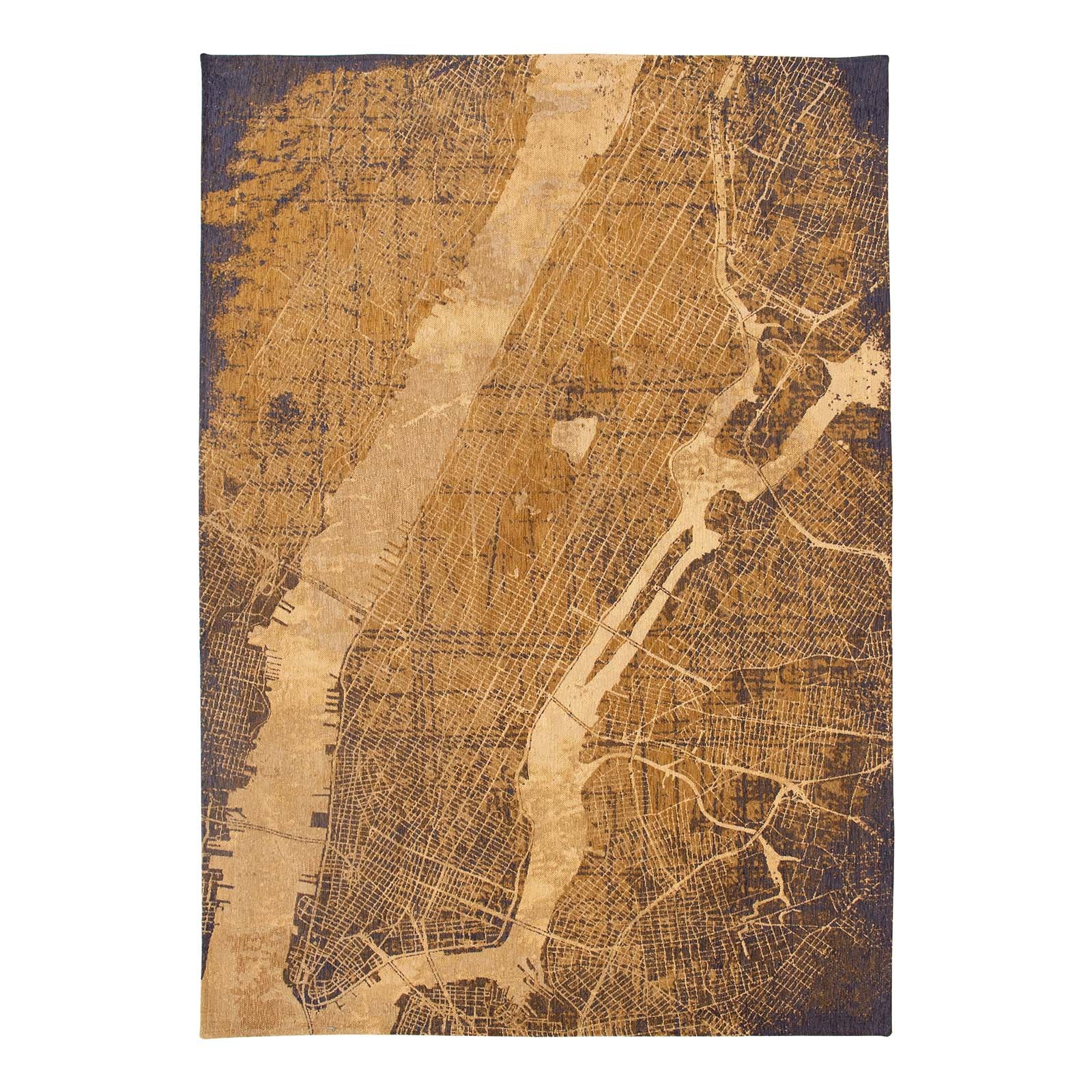 Louis De Poortere vloerkleed Gatsby Gold - geel - 170x240cm