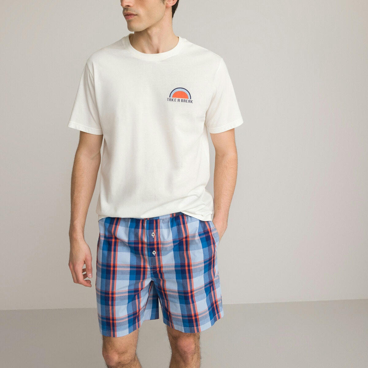 Pyjashort coton madras