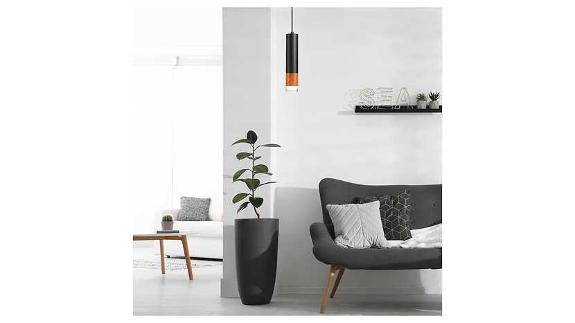 Lampa wisząca Aurelia metalowa czarna