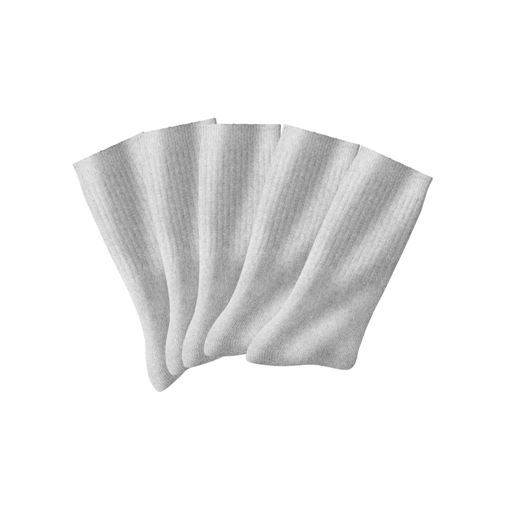 Mi-chaussettes unies sport - lot de 10 paires