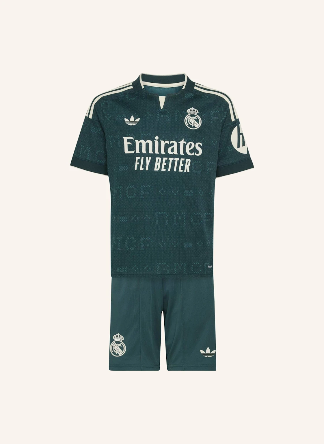 adidas REAL MADRID 26/27 KIDS AUSWÄRTSAUSRÜSTUNG
