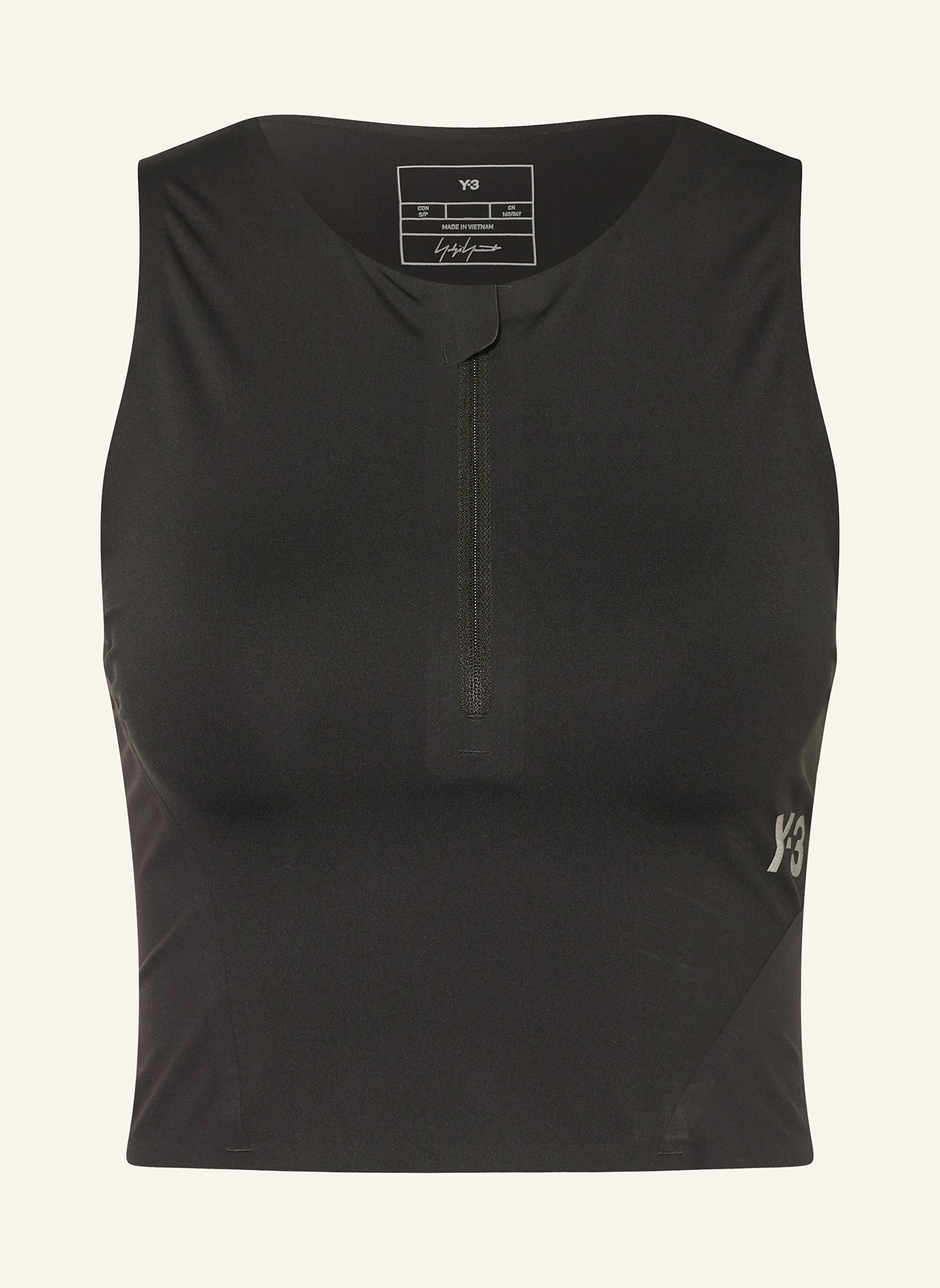 Y-3 Cropped-Top RUN
