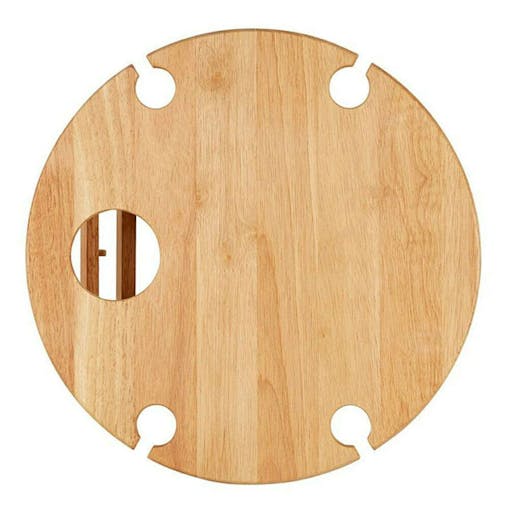 Stanley Rogers Timber Folding Picnic Table Round 50 x 25cm