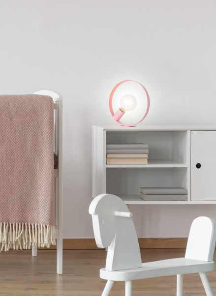 Stołowa NEXO lampa 1 różowy