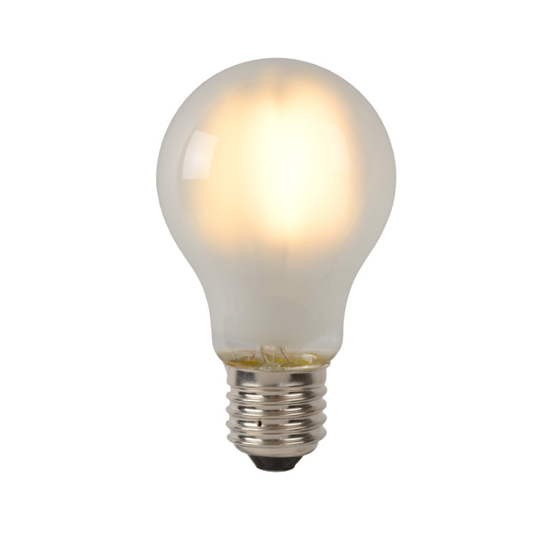 Ampoule mate à filament LED E27 5 W Ø 6 cm dimmable LUCIDE
