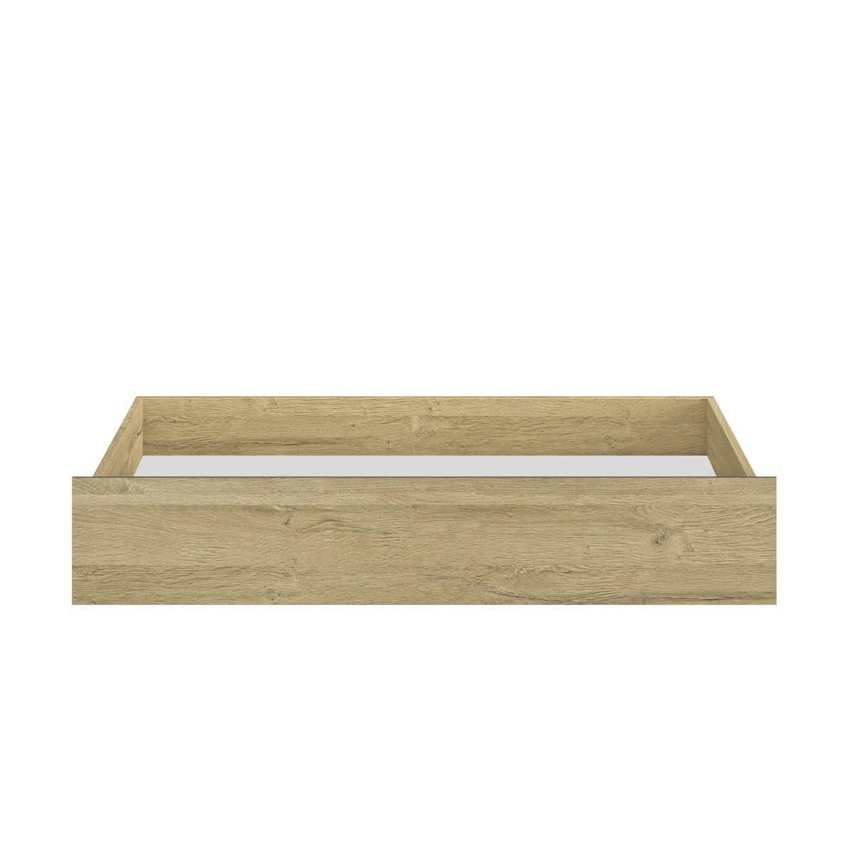 SOFIA - Option tiroir pour lit l160 effet bois marron clair