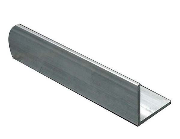 Cornière aluminium brut 20 x 20 mm, 1 m