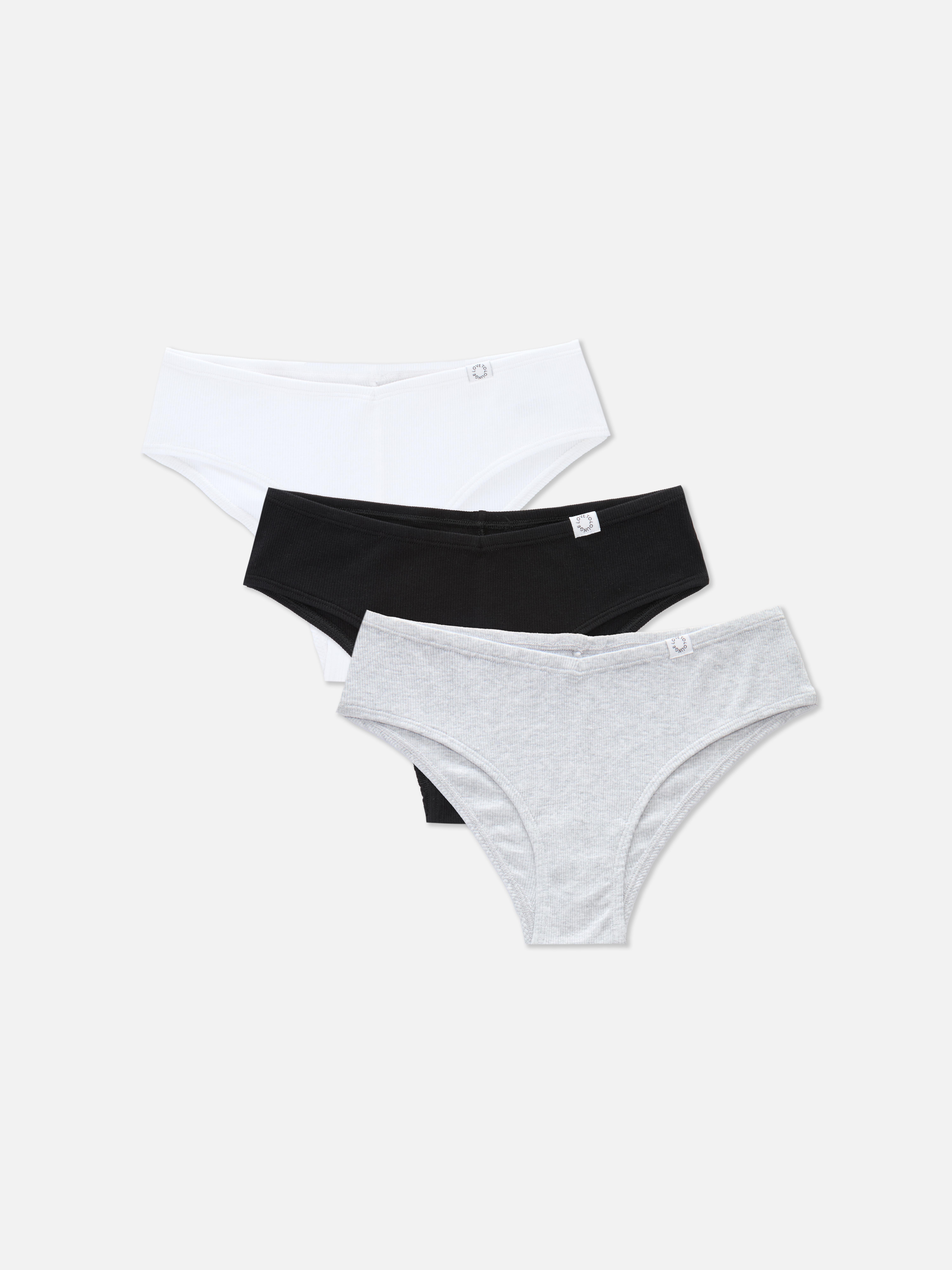3-Pack Cotton Rich Hipster Briefs