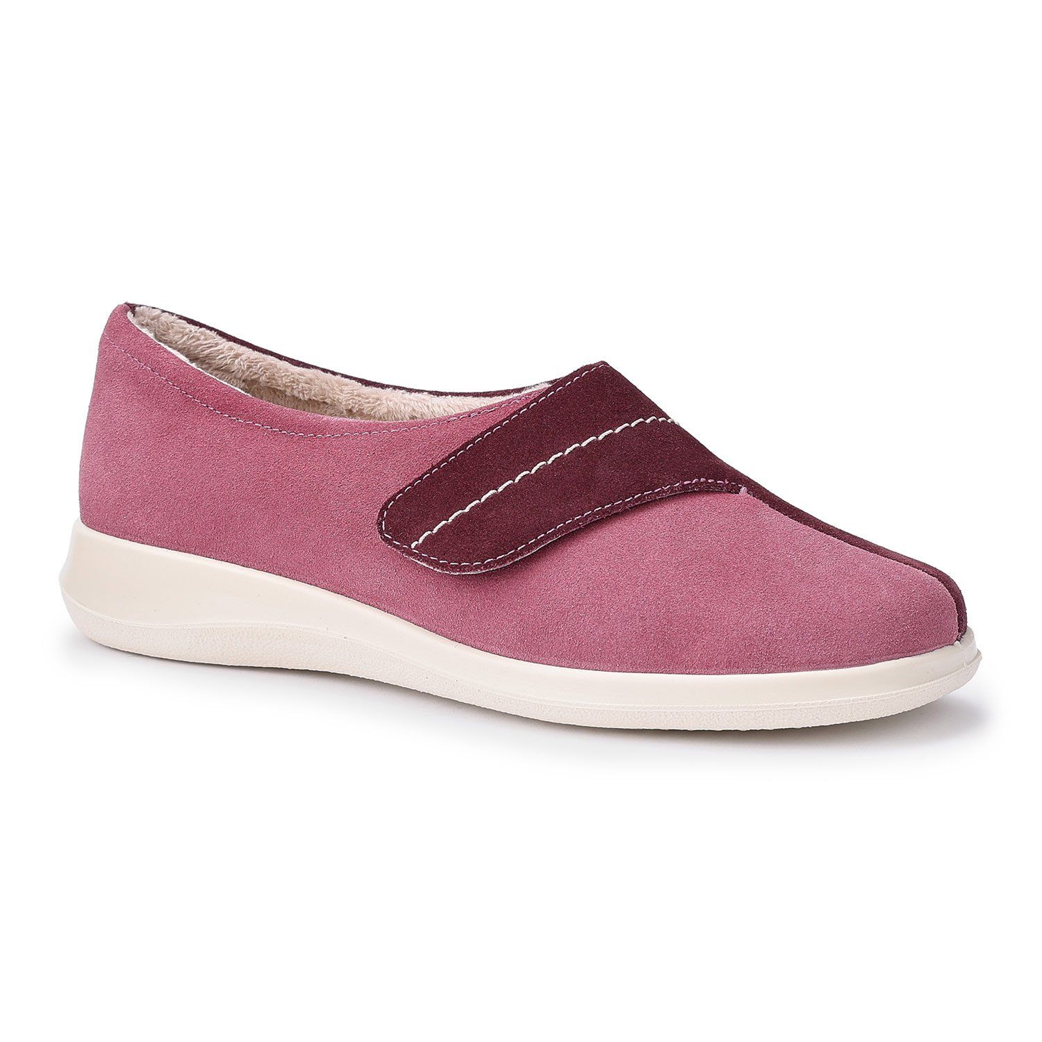 Hotter Wide Fit 'Wrap' Slippers