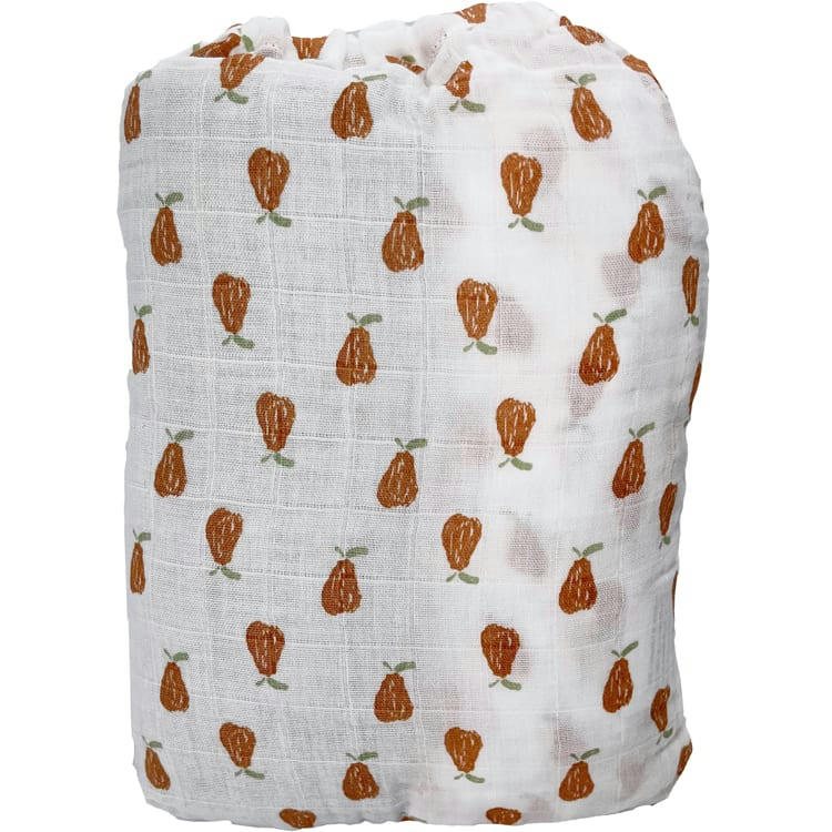 BOTANICA - Lot de 2 draps housse en coton bio Botanica (65 x 130 cm)