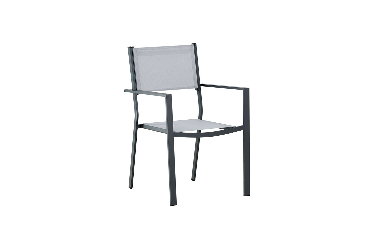 Rebellenclub Tuinstoel Zinia - Set van 2 - Grijs