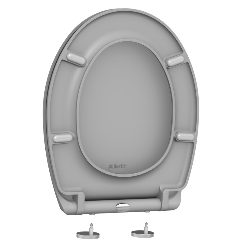 Abattant de toilette Dolceo gris mat ALLIBERT