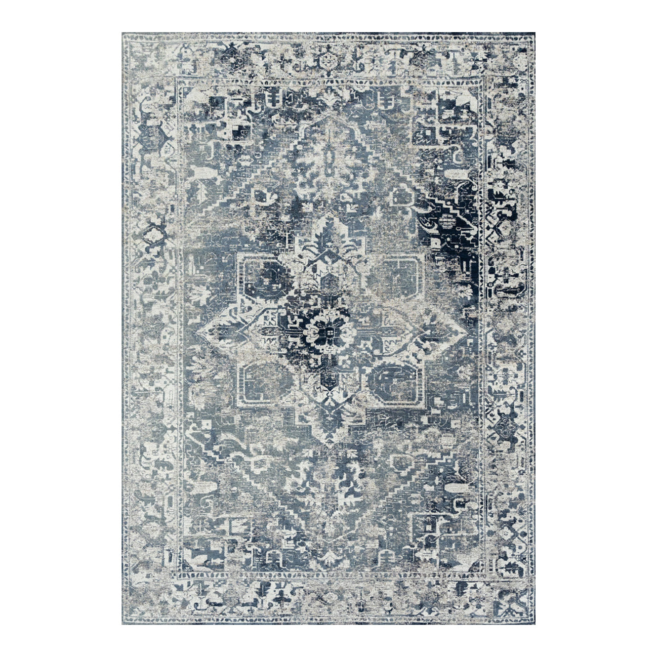 Ecorugs vloerkleed Atlantide - blauw - 170x240cm