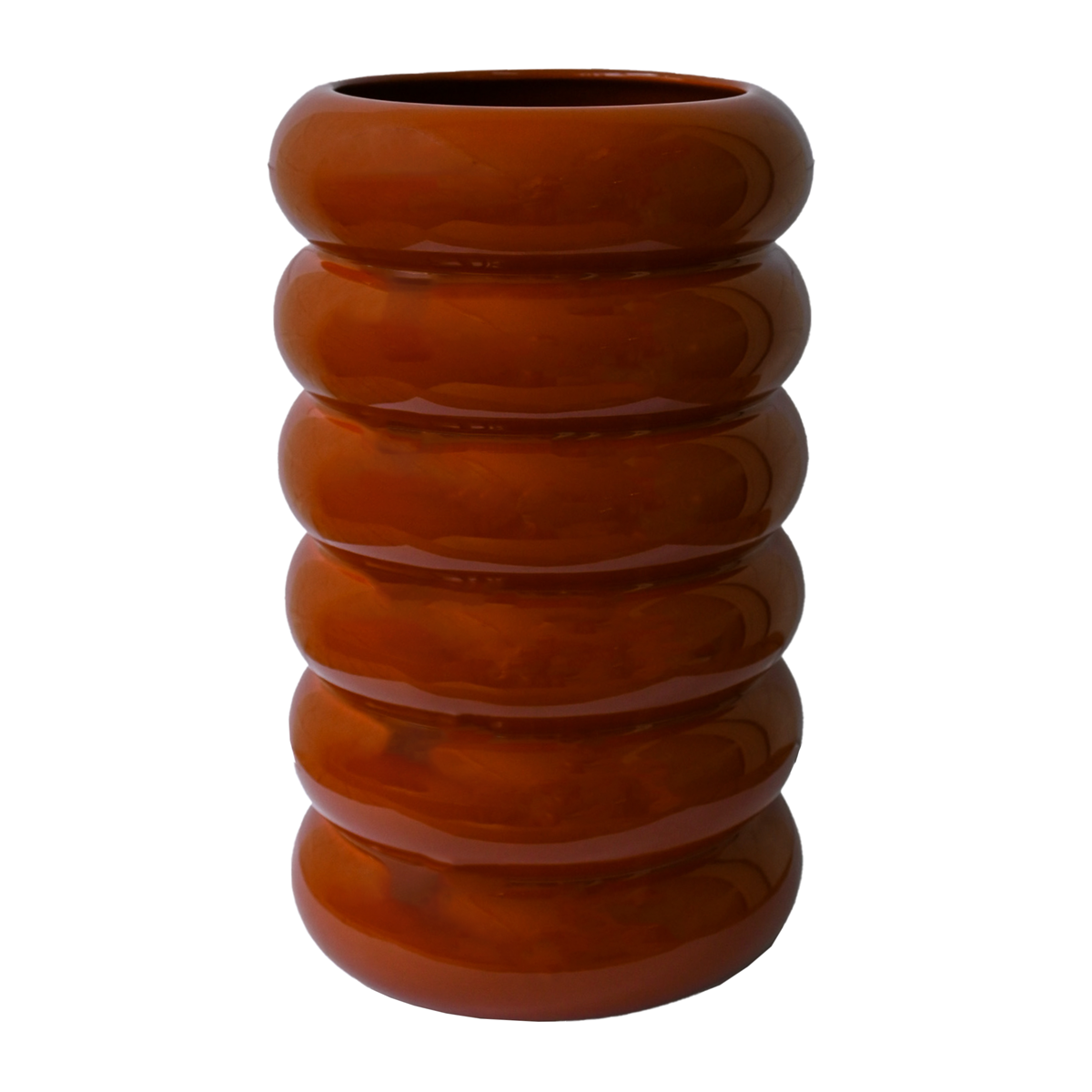 Royal Goedewaagen vaas Bobbel - Ø18x30cm - Deep terra