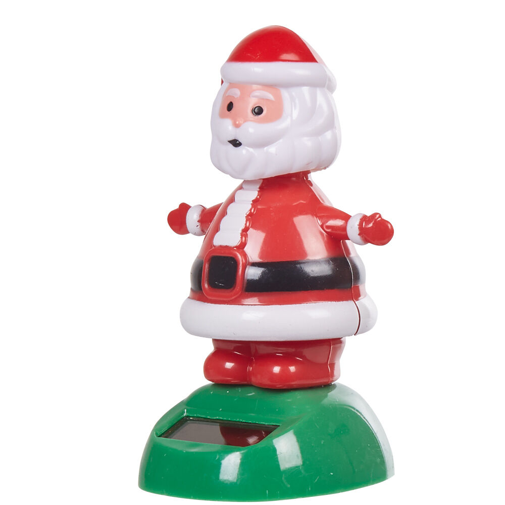 Figurine solaire père No&euml;l