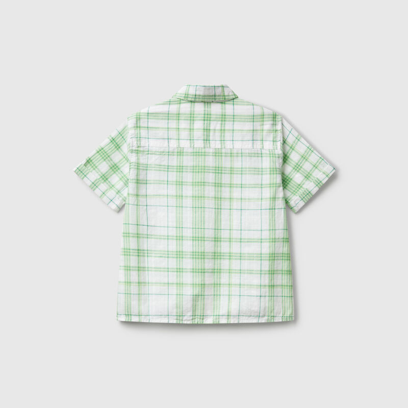 100% cotton check shirt