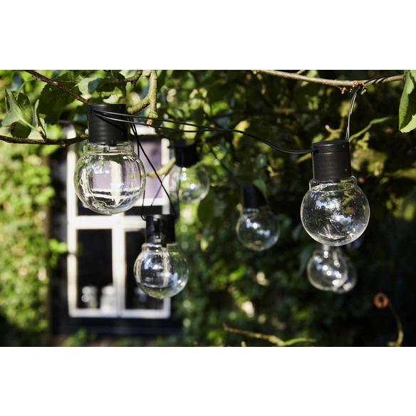 Solarlichterkette »Menorca«, 3.8 m, transparent