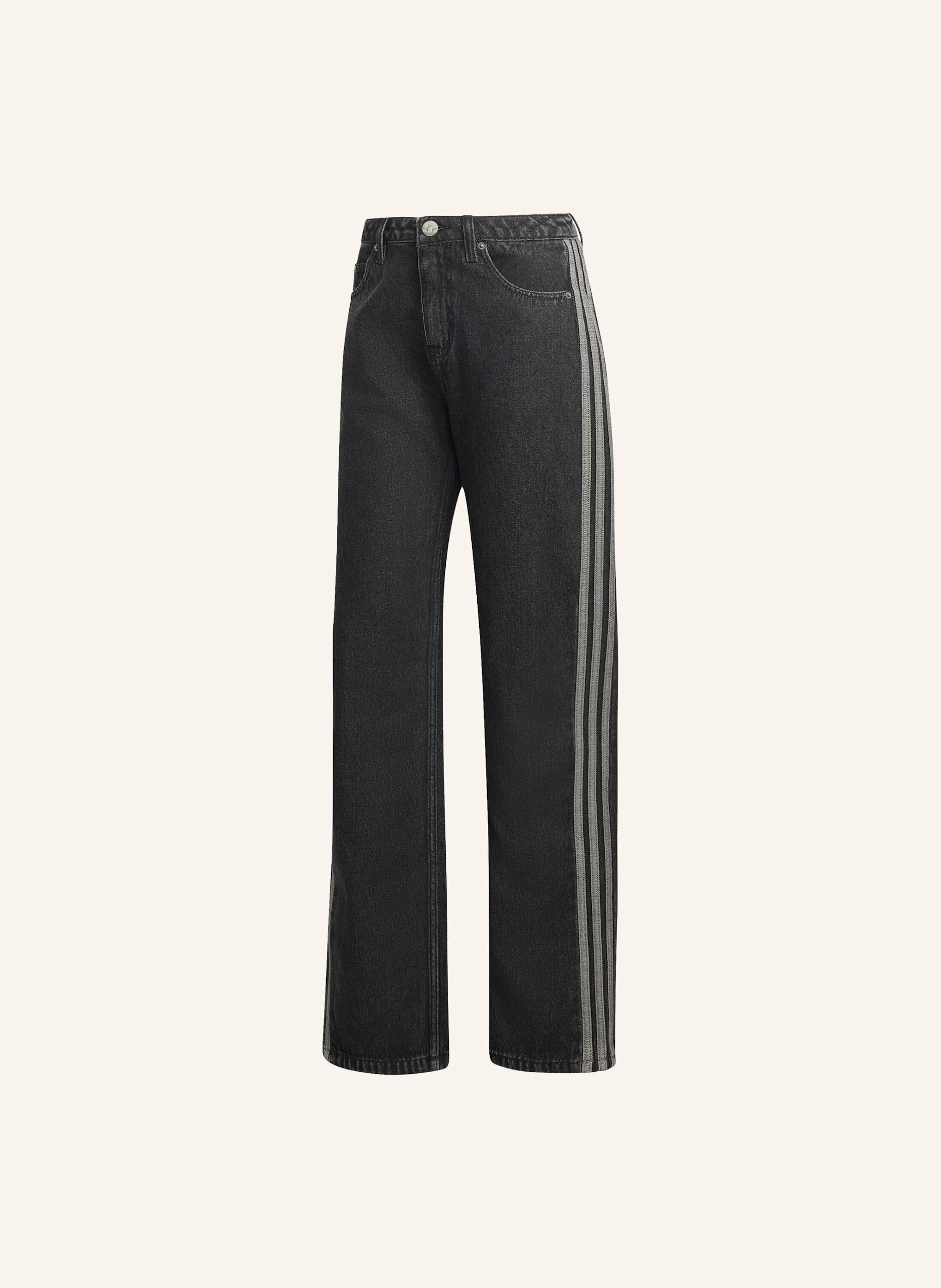 adidas Originals FIREBIRD JEANSHOSE MIT MITTELHOHEM BUND, GERADE GESCHNITTEN