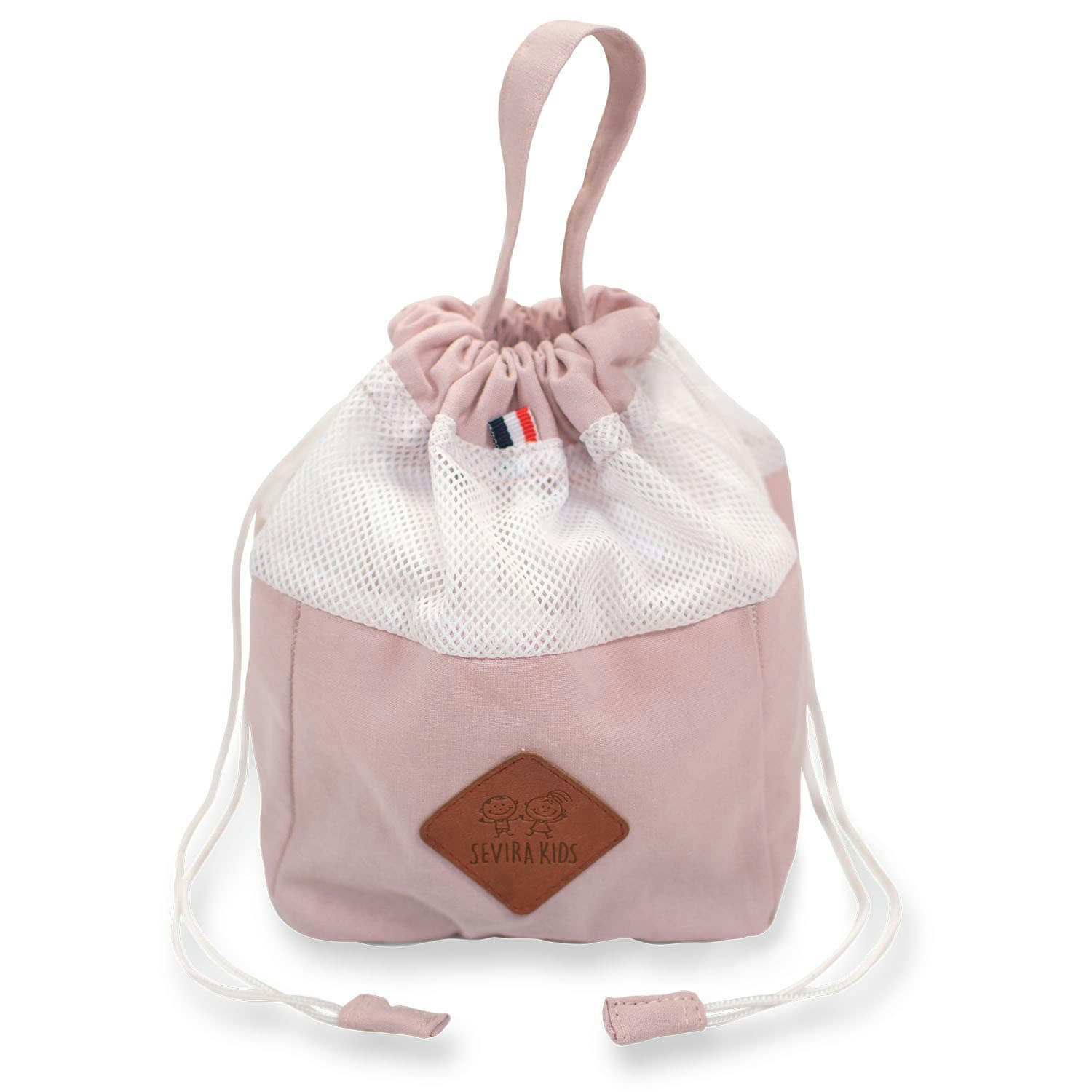 JEANNE - Pochon distributeur et 8 lingettes lavables