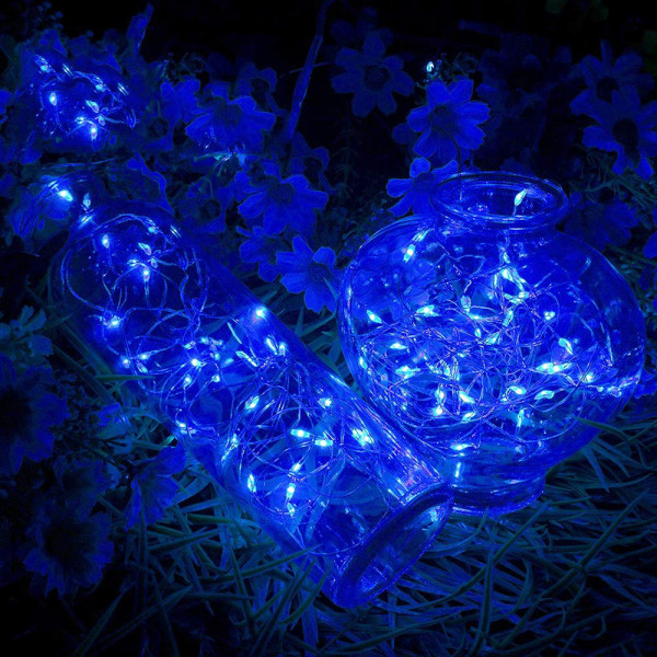 Lampki choinkowe 50 LED druciki mikro na baterie