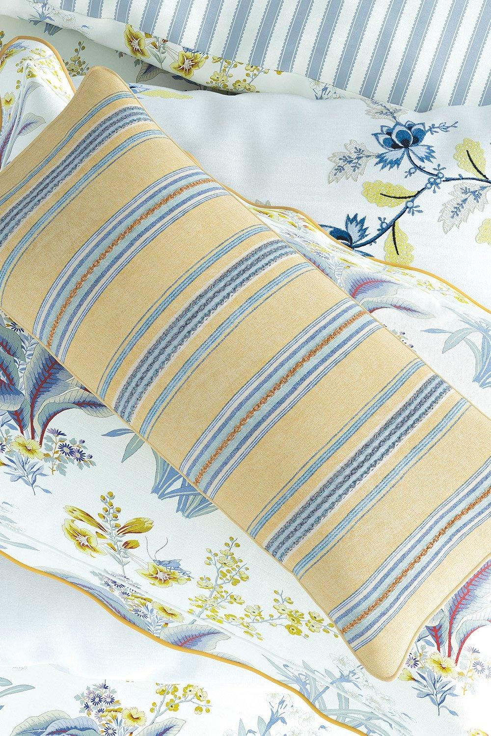 Sanderson Enys Garden' Cotton Cushion