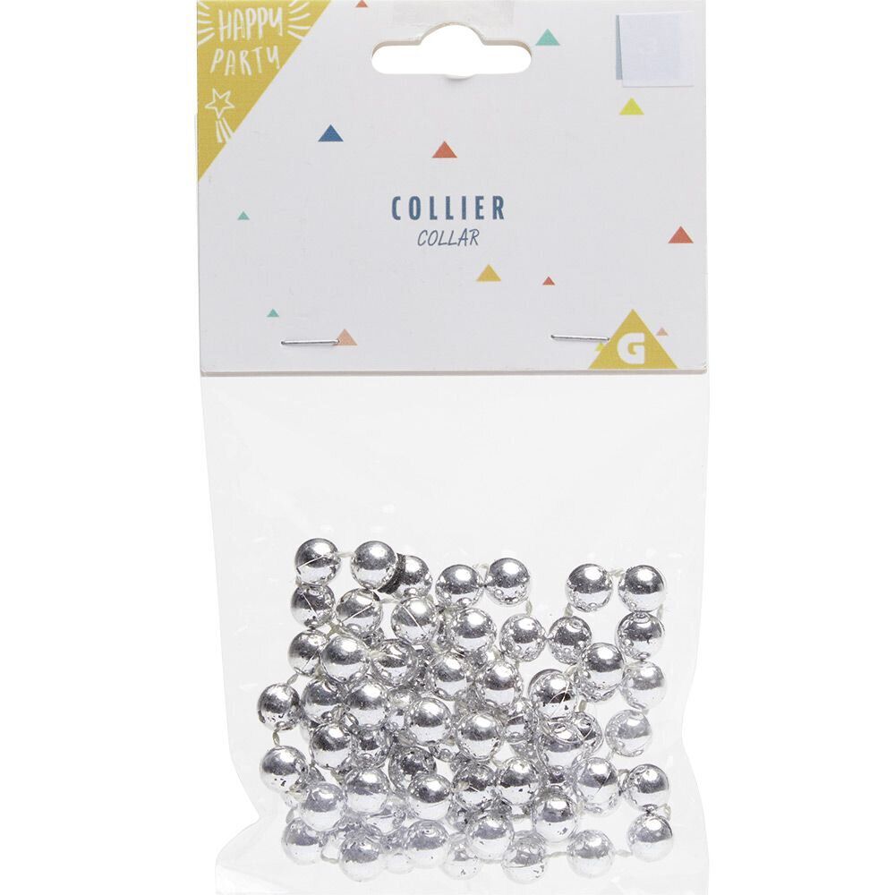 Collier fantaisie Taille adulte x3