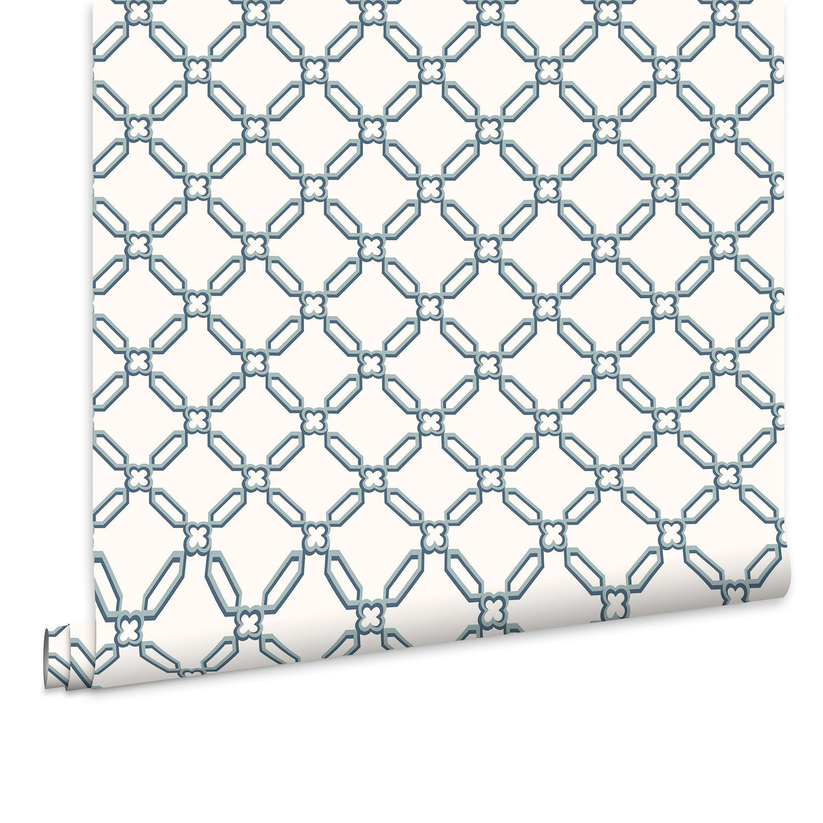Laura Ashley Vliesbehang - Westminister dark seaspray 10mx52cm