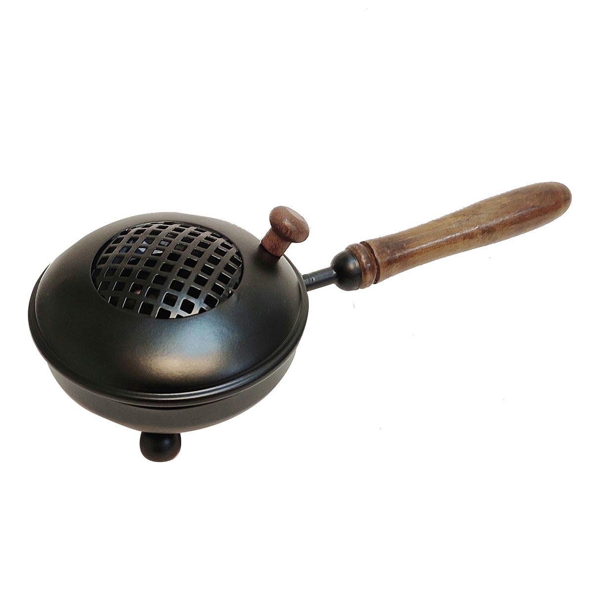 - Brûle encens en métal et bois
