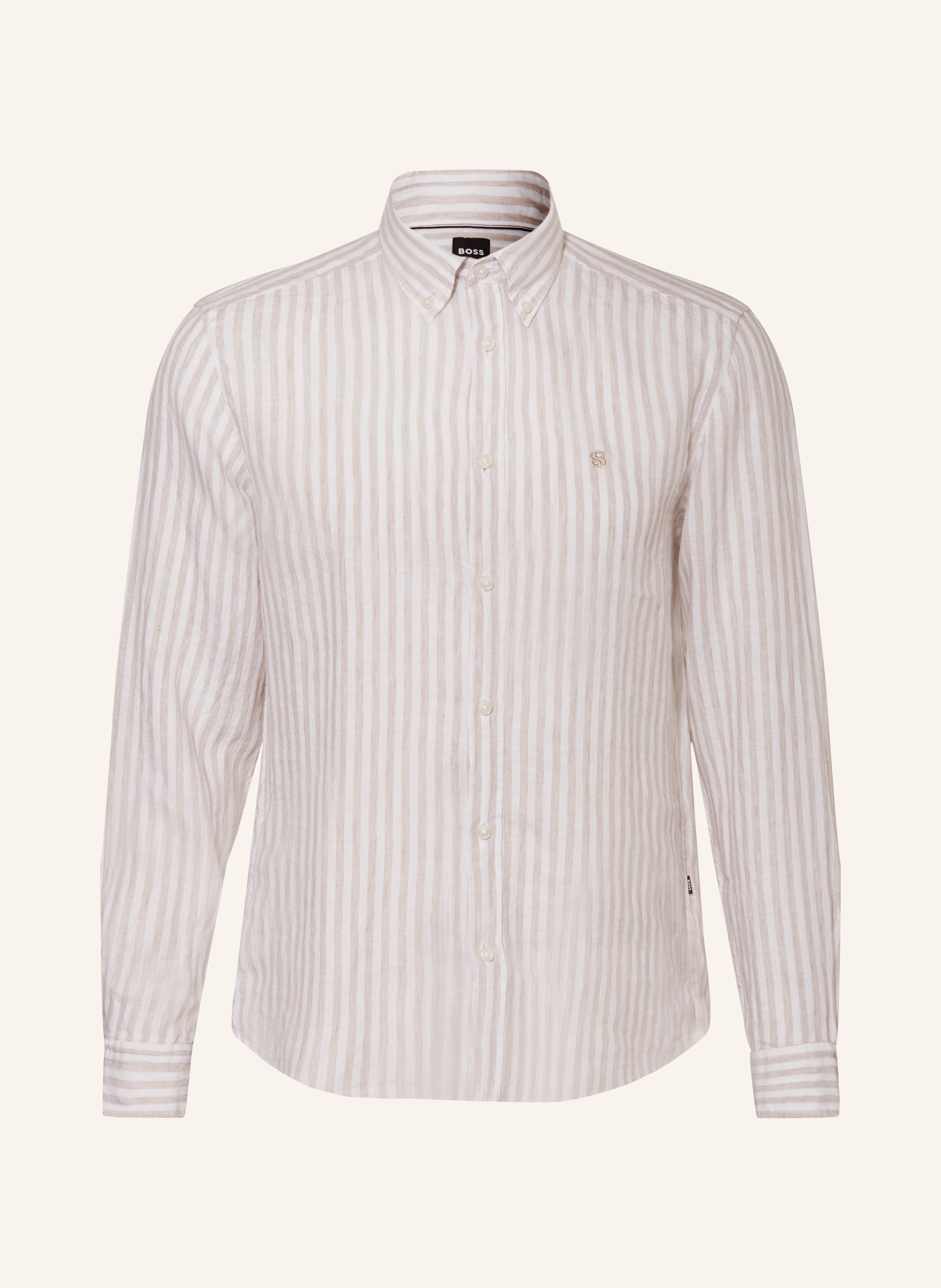 BOSS Leinenhemd LIAM Regular Fit