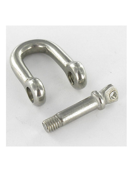 Manille Droite Forgée Inox A4 Diamètre 16 - 1 pièce