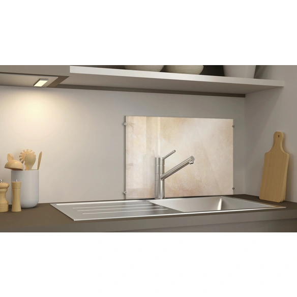 Glasboard »Light Marble«, mehrfarbig, Glas