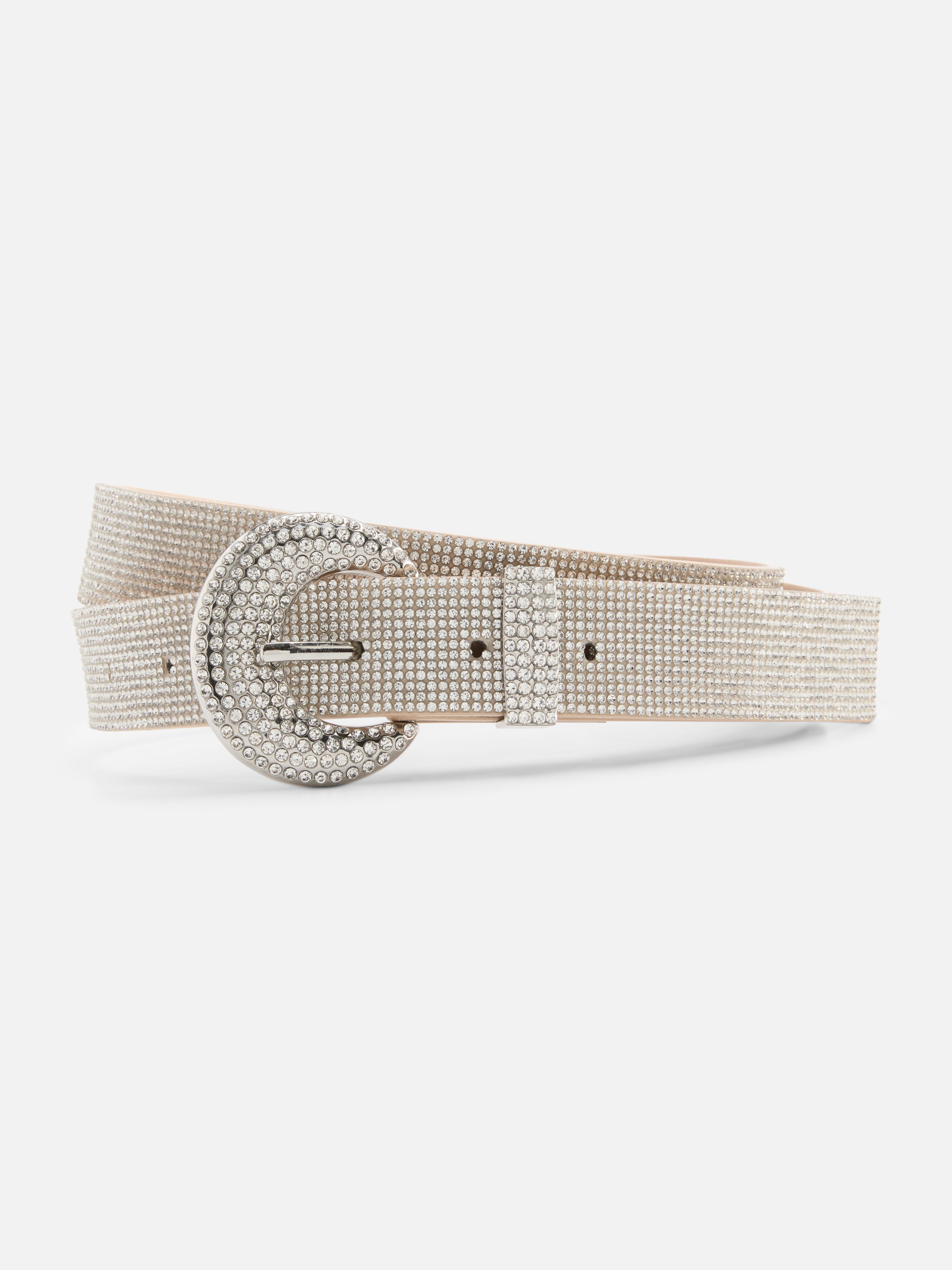Circle Diamanté Belt