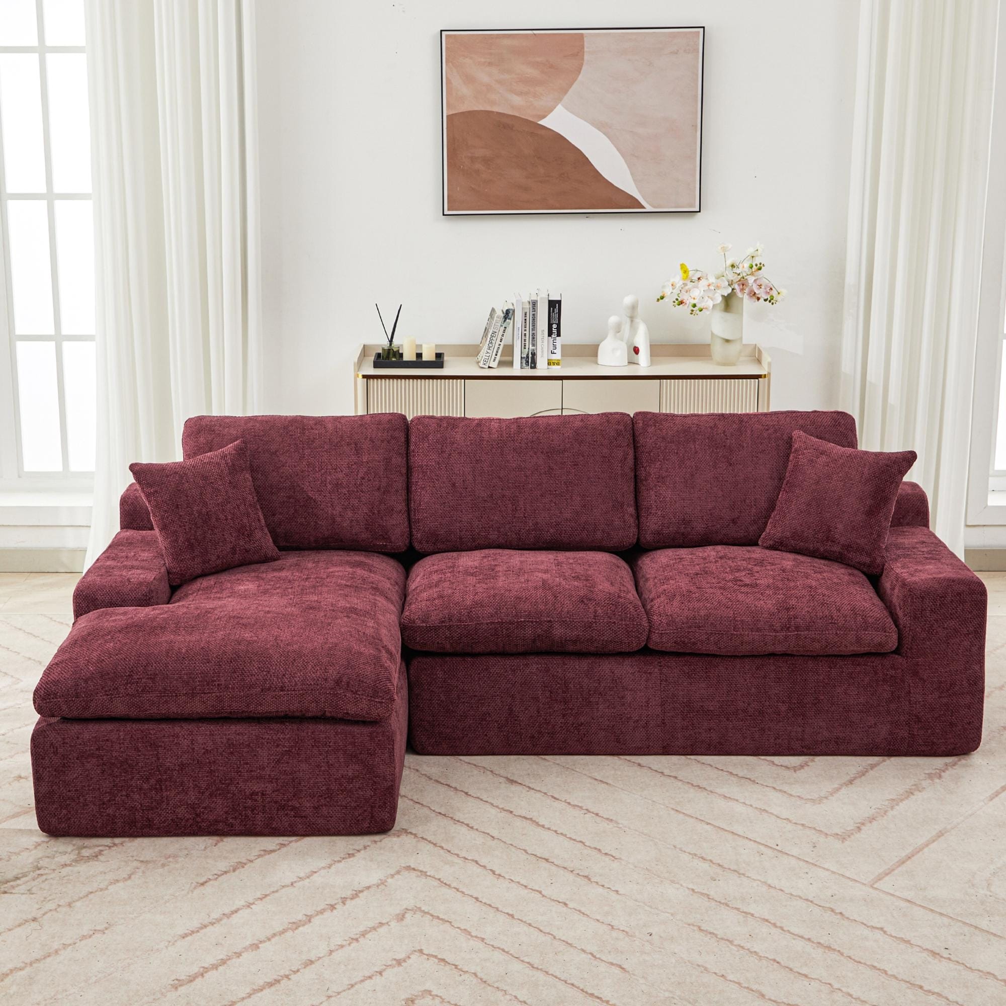 107.9inch Cloud Sectional Sofa