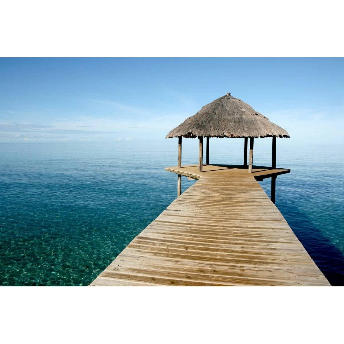 MER - Tableau sur toile ponton N